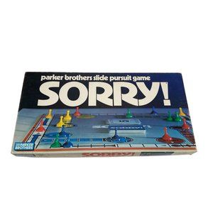 Original Sorry Board Game 1972 Parker Brothers Family Game Night